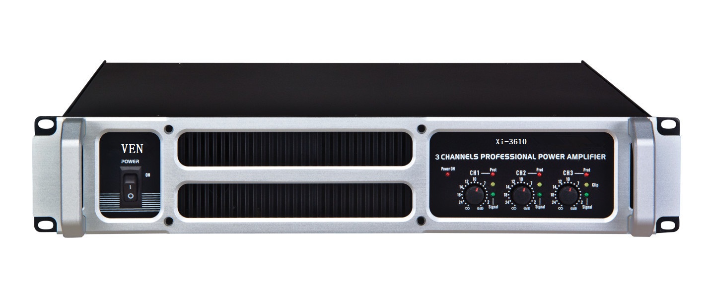 XI-3408 三通道功率放大器